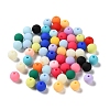 Rubberized Style Imitated Silicone Acrylic Beads X1-MACR-D029-01D-1