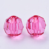 Transparent Acrylic Beads TACR-Q257-10mm-V08-2