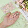 1500Pcs Opaque Luminous Acrylic Beads OACR-PA0001-99-3