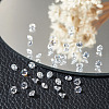 100Pcs Diamond Shape Grade AAA Cubic Zirconia Cabochons ZIRC-TADJ0001-01A-4