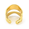 304 Stainless Steel Open Cuff Rings RJEW-G321-05G-3