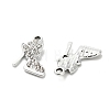 Alloy Crystal Pendants FIND-I043-04P-2