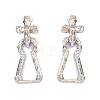 Zinc Alloy Dangle Earrings for Women WG73244-02-1