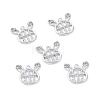 Alloy Crystal Rhinestone Pendants ALRI-H004-29P-3