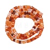 Natural Agate Beads Strands G-G345-C33-2x4mm-3