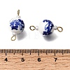Handmade Blue and White Procelain Links PR-CBA27E8-01C-G-3