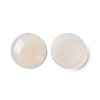 Natural White Agate Cabochons G-C247-05A-1