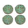 Tibetan Style Alloy Pendants FIND-I073-01B-1