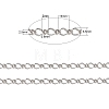 Iron Handmade Chains Figaro Chains Mother-Son Chains CHSM021Y-N-2