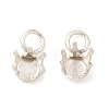 Ion Plating(IP) 304 Stainless Steel Charms Rhinestone Claw Settings X-STAS-U025-02A-S-1