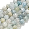 Natural Aquamarine Beads Strands G-L642-F05-10mm-2