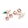 Alloy Rhinestone Pendants ALRI-WH0005-12B-2