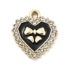 Alloy Rhinestone Pendants FIND-U026-14G-1