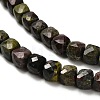 Natural Dragon Blood Beads Strands G-H078-C29-01-4