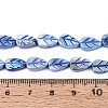 Natural Freshwater Shell Carved Beads Strands SHEL-N038-25A-4
