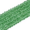 Frosted Transparent Glass Beads Strands LS-GLAA-N016-4mm-27-1