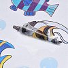 PVC Paper Waterproof Wall Stickers PL-CBA0EC6-03-3