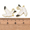 Ocean Alloy Enamel Pendants ENAM-B041-01D-2