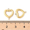 304 Stainless Steel Hollow Connector Charms STAS-L022-416G-3
