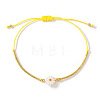 Bohemian Glass Seed Bead Braided Bracelets WO6368-8-1