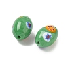Handmade Millefiori Glass Beads LAMP-U004-02B-3