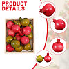 CHGCRAFT 20Pcs 2 Colors Mini Foam Imitation Pomegranates AJEW-CA0004-33-4