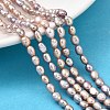 Natural Cultured Freshwater Pearl Beads Strands PEAR-I007-01P-04A-1