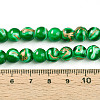 Baking Paint Glass Beads Strands DGLA-N010-8mm-04-4