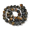 Natural Tiger Eye Beads Strands G-C267-B14-3