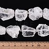 Natural Quartz Crystal Rough Beads Strands G-Q606-93-5