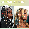3Pcs Acrylic Hair Pin Bun Maker OHAR-PA0001-01D-6