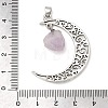 Raw Rough Natural Amethyst Pendants GG-CBA2C9C-01AS-3
