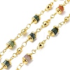 Natural Indian Agate Column Link Chains CHC-K014-07G-01-1