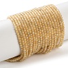 Natural Yellow Garnet Beads Strands G-Z129-C01-3mm-01-2