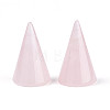Natural Rose Quartz Ring Display Stands G-T144-06B-1