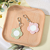 2Pcs 2 Colors PU Leather Pendant Decorations HJEW-CL0001-16B-3