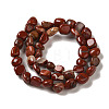 Natural Red Jasper Beads Strands G-B078-D05-01-3