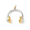 304 Stainless Steel Pendants X-KK-D503-04PG-1