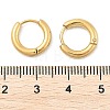 Ion Plating(IP) 304 Stainless Steel Hoop Earrings EJEW-P177-G-13-3