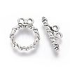 Tibetan Style Alloy Toggle Clasps LF10797Y-NF-1