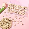 241Pcs 5 Styles Natural Unfinished Wood Beads WOOD-FS0002-36-8
