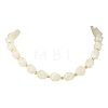 Two Tone Acrylic Twist Beaded Necklaces NJEW-JN05840-01-2