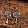 Zinc Alloy Dangle Earrings for Women WG80E40-02-1