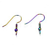 Ion Plating(IP) 304 Stainless Steel French Earring Hooks STAS-S119-021-2