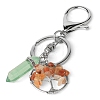 Red Agate Keychains PW-WGBF370-03-1