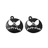 Halloween Theme Rack Plating Alloy Pendants FIND-M020-01A-EB-1