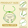 Handmade Polymer Clay Heishi Bead Bracelet Making AJEW-TAC00081-3