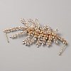 Alloy Rhinestone Hair Bobby Pins Sets OHAR-WH0014-25KCG-2