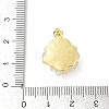 UV Plating Brass Pendants KK-R213-15G-03-3