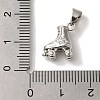 Rack Plating Brass Micro Pave Cubic Zirconia Charms KK-U027-34P-3